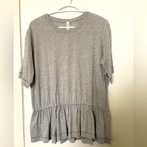 Lululemon grey top size 12
